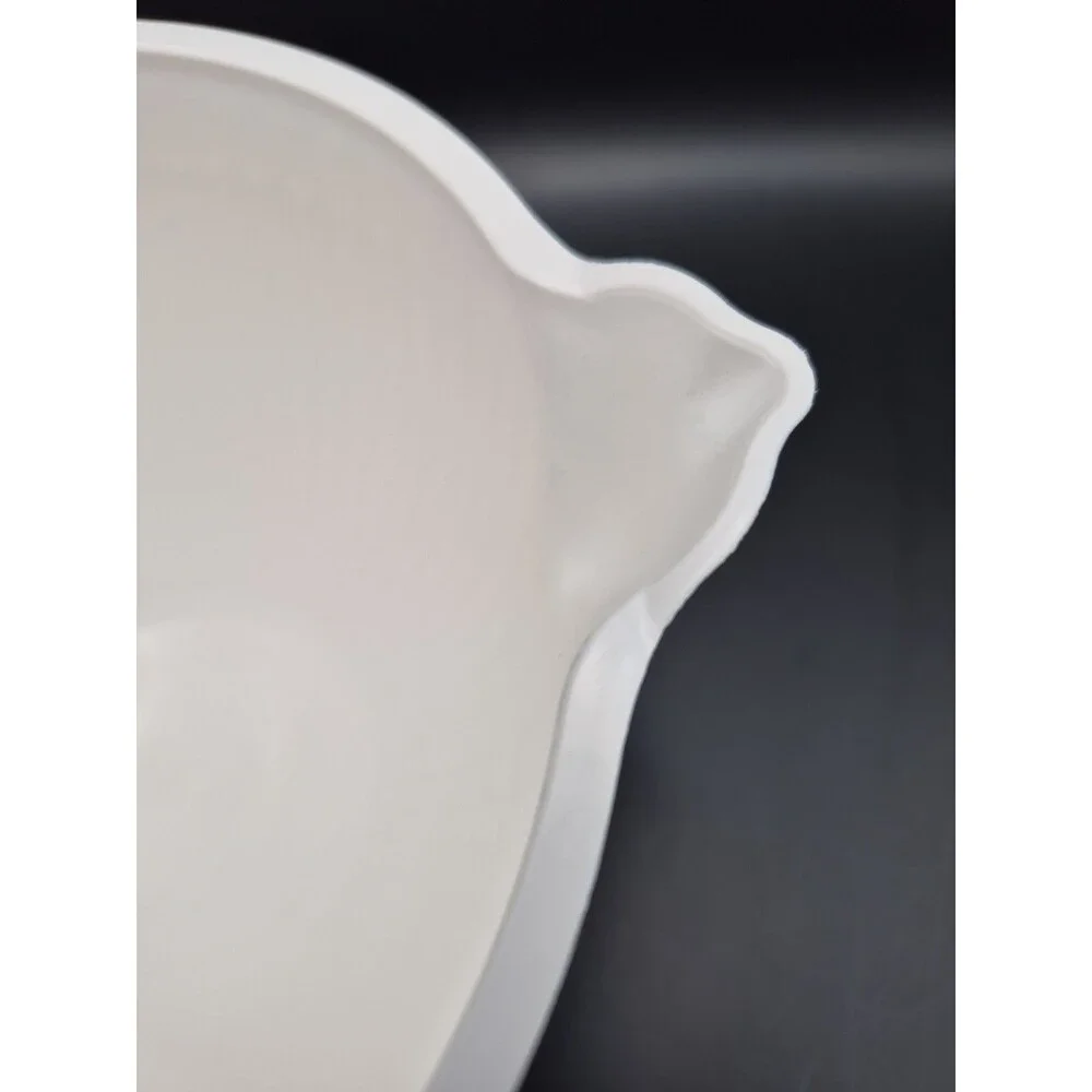 Nordic Ware Batter Bowl, White Plastic; 10 Cups Microwave & Dishwasher Safe